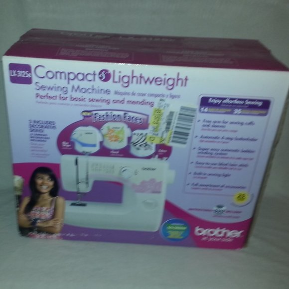 BROTHER Sewing Machine LX-3125 Portable 14 Stitch - Picture 2 of 10